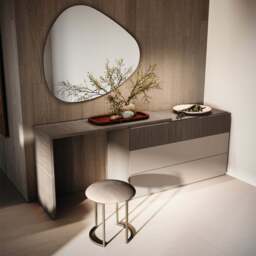 Portento Vanity Unit Extension - Vanity Extension Taupe Cannete matt - thumbnail 2