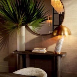 Eichholtz Vezzola Mirror Brushed Brass Finish - Vezzola Mirror Brushed Brass Finish - thumbnail 2