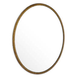 Eichholtz Vezzola Mirror Brushed Brass Finish - Vezzola Mirror Brushed Brass Finish - thumbnail 3
