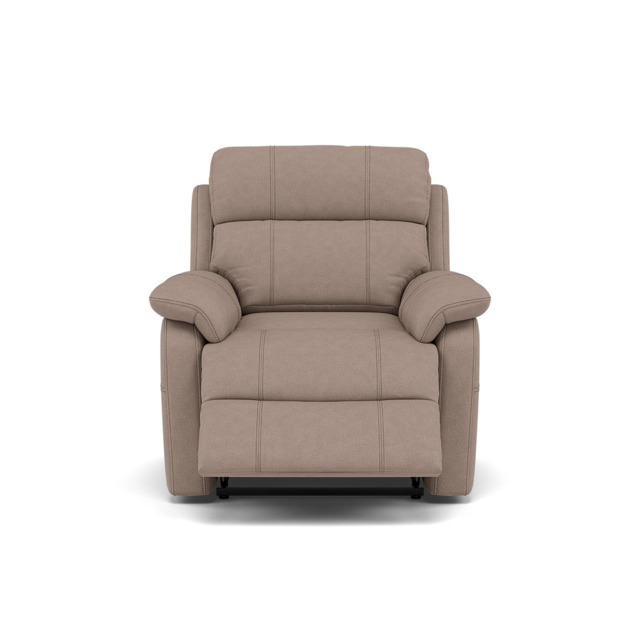 Fara Recliner Armchair - Power Recliner Armchair Fabric - Power Recliner with USB - BFA-BLJ-946 SILVER GREY - image 1