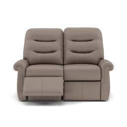 G Plan Holmes 2 Seater Recliner Sofa - 2 Seater Recliner Sofa (Left) Grade H - Left Hand Recliner - H001 Oxford Mushroom - thumbnail 1