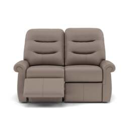 G Plan Holmes 2 Seater Recliner Sofa - 2 Seater Recliner Sofa (Left) Grade H - Left Hand Recliner - H001 Oxford Mushroom