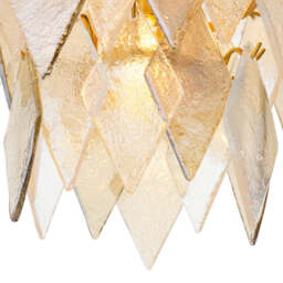 Eichholtz Rhombus S Chandelier Antique Brass Finish  - Chandelier Rhombus S - thumbnail 6