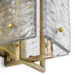 Eichholtz Solara Wall Lamp Vintage Brass Finish  - Wall Lamp Solara - thumbnail 5