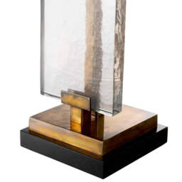 Eichholtz James Table Lamp Vintage Brass Black Granite Base - Table Lamp James - thumbnail 8