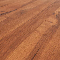 Raindale Dining Table - Dining Table 200cm Dark Oak / Star Metal Legs - 200cm - thumbnail 3