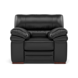 Gino Armchair - Armchair Cat 55 - Cat-55/72 New Club Dark Grey / Wooden Feet - thumbnail 1