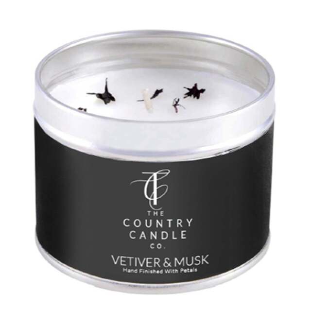 Vetiver & Musk Tin Candle - DISC Vetiver & Musk Tin Candle - image 1