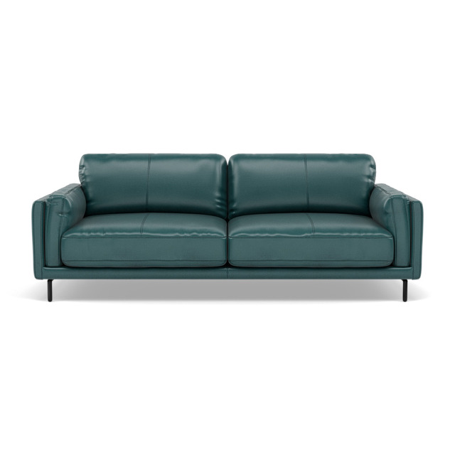 Morris 3 Seater Small Sofa - 2.5 Seater Sofa Compact Cat 20 - BV-301E  LAKE GREEN - image 1