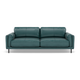 Morris 3 Seater Small Sofa - 2.5 Seater Sofa Compact Cat 20 - BV-301E  LAKE GREEN - thumbnail 1