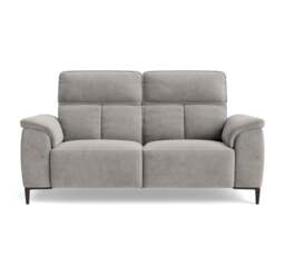 Loma Small 3 Seater Sofa - 2.5 Seater Sofa Compact Fabric - FAB-NTS - 11 DOVE - thumbnail 1