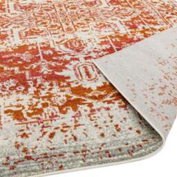 Nasir Antique Orange Rug - NV09 Antique Orange - 160cm x 230cm - thumbnail 3