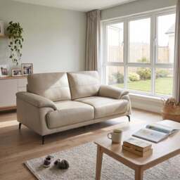 Reno 2 Seater Sofa  - 2 Seater Cat 20S - BXS-041E SILVER GREY - thumbnail 2