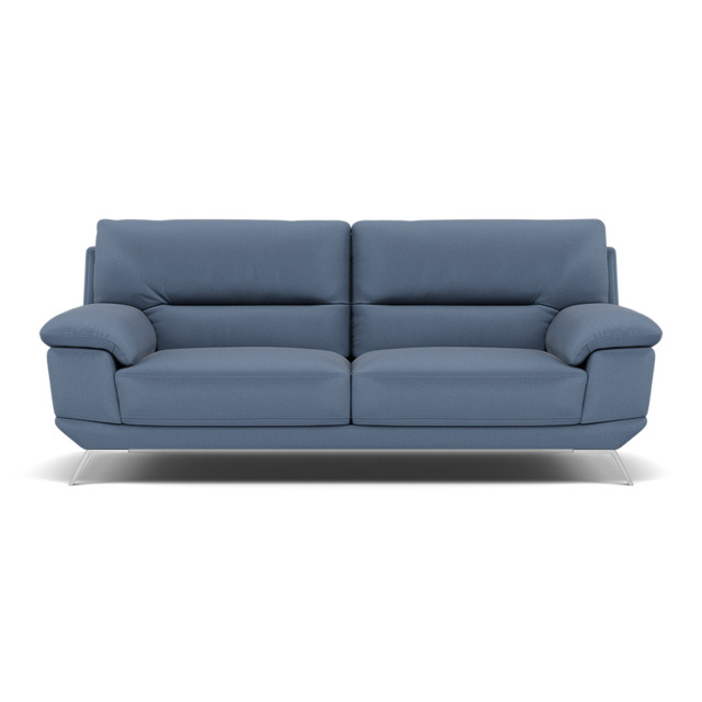 Zuco 3 Seater Sofa - 3 Seater Sofa Fabric - BFA-MAD-08 PACIFIC BLUE - image 1
