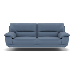 Zuco 3 Seater Sofa - 3 Seater Sofa Fabric - BFA-MAD-08 PACIFIC BLUE