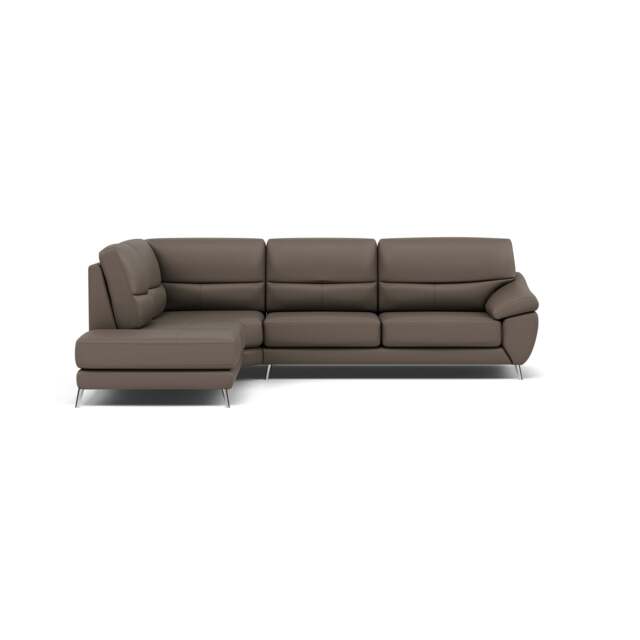 Bolero Corner Sofa - Combination 1 2 Piece Corner Left Terminal Cat 20S - Left Hand Facing - NWS-042E ELEPHANT - image 1
