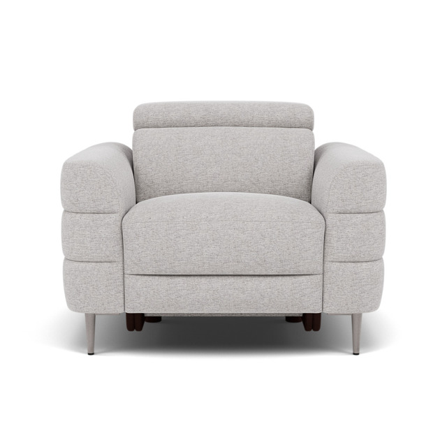 Hoy Armchair - Chair Static W/Manual Headrest Fabric - KB-1280-UK Darwin Silver - image 1