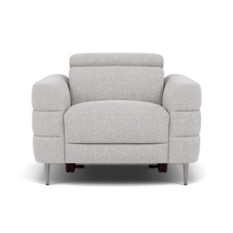 Hoy Armchair - Chair Static W/Manual Headrest Fabric - KB-1280-UK Darwin Silver