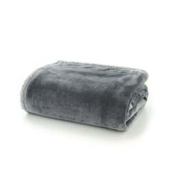 Hazelwood Sherpa Silver Throw - SALE Hazelwood Sherpa Throw Silver - thumbnail 2