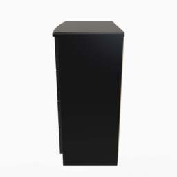 Colton 4 Drawer Deep Chest - 4 Drawer Deep Chest - GGDG - Grey Gloss & Dusk Grey - thumbnail 5