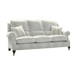 Parker Knoll Oakham 3 Seater Sofa - 3 Seater Sofa M Grade Leather - Madri Moss