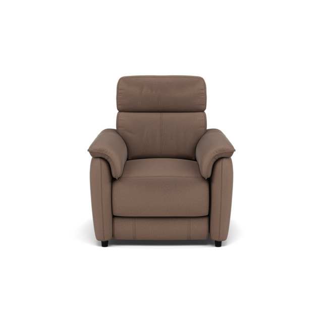 Orkney Recliner Armchair - Power Recliner Chair Fabric - Power Recliner with USB - BFA-MAD-05 DARK TAUPE - image 1