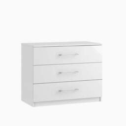 Roma 3 Drawer Cabinet - 3 Drawer Chest - thumbnail 1