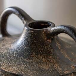 Gobi Cast Metal Vase Small - DISC Gobi Cast Metal Vase Small - thumbnail 2
