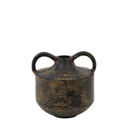 Gobi Cast Metal Vase Small - DISC Gobi Cast Metal Vase Small - thumbnail 3