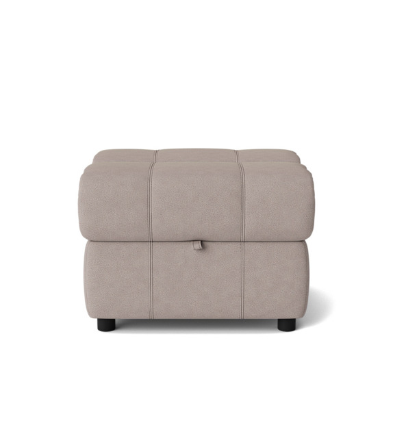 Galaxy Storage Footstool - Storage Foostool Fabric - BFA-BLJ-22 DOVE GREY - image 1