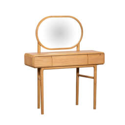 G Plan Winchester Dressing Table With Mirror - Dressing Table With Mirror Light Oak - thumbnail 3