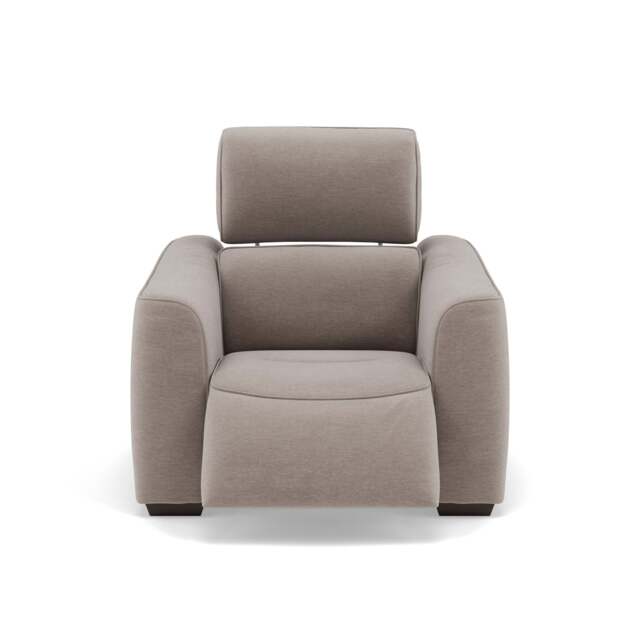Beck Recliner Armchair - Power Recliner Chair Fabric - Power Recliner with USB - FAB-CAN-452 GREY MIST - image 1