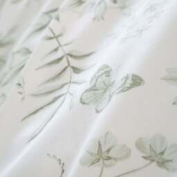 Bianca Thea Floral Green Duvet Cover Set - DISC Thea Floral Double Duvet Set Green - thumbnail 2