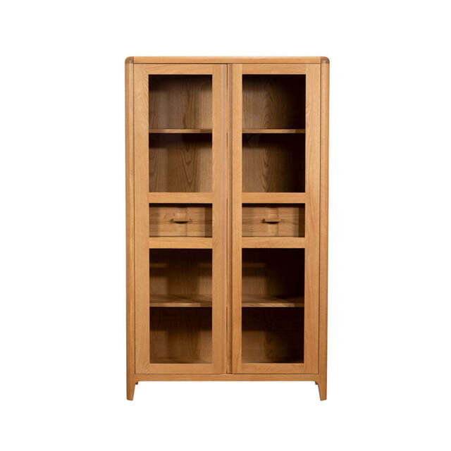 G Plan Maddison Display Cabinet - Display Cabinet Warm Oak - image 1