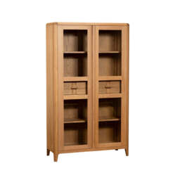 G Plan Maddison Display Cabinet - Display Cabinet Warm Oak - thumbnail 2