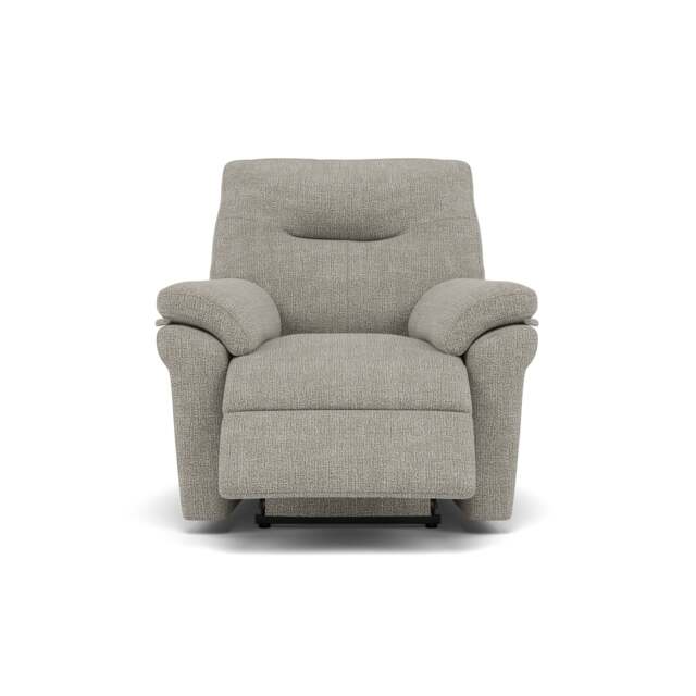 G Plan Seattle Recliner Armchair - Manual Recliner Chair Grade W - Manual Recliner - W001 Loom Smoke - image 1