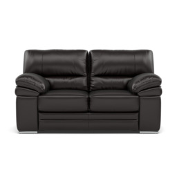 Gino 2 Seater Sofa - 2 Seater Sofa Cat 60 - Cat-60/09 Montana Black Coffee / Metal Feet
