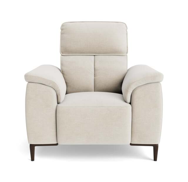 Loma Armchair - Armchair Fabric - FAB-NTS - 01 CREAM - image 1