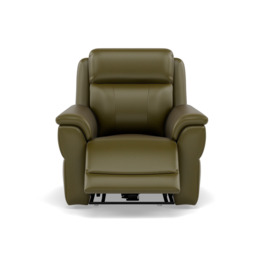 Juno Recliner Armchair - Power Recliner Chair Lumbar Support Cat 60 - Power with Power Lumbar & USB - Cat-60/16 Montana Oregano