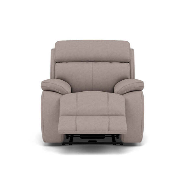 Galaxy Recliner Armchair - Manual Recliner Chair Fabric - Manual Recliner - BFA-BLJ-22 DOVE GREY - image 1