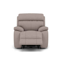 Galaxy Recliner Armchair - Manual Recliner Chair Fabric - Manual Recliner - BFA-BLJ-22 DOVE GREY - thumbnail 1
