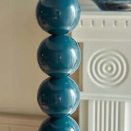 Higgledy Blue Floor Lamp Base - DHD Higgledy Floor Lamp Base Gloss Marlin Blue Paint - thumbnail 3