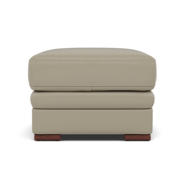 Gino Footstool - Footstool Cat 60 - Cat-60/23 Montana Lead Grey / Wooden Feet - image 1