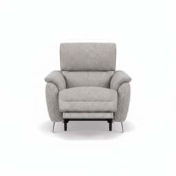 Sol Recliner Armchair - Power Recliner Armchair with Head Tilt F6 - Dexter Stone 43502