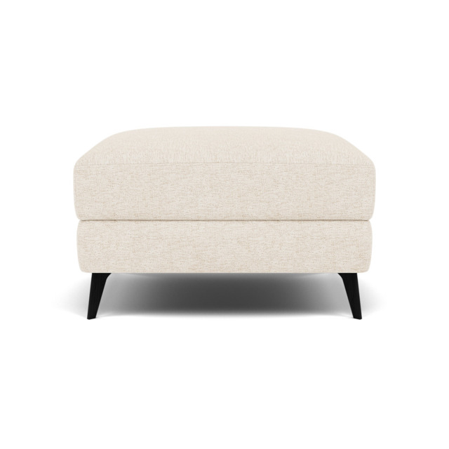 Sparta Footstool - Ottoman Fabric - KB-1285-UK Darwin Ivory - image 1
