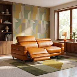 Hoy 3 Seater Recliner Sofa - 3 Str W/ 2 Power Recliner W/ 2 Manual Headrest Cat M - Power with Manual Headrest - M5653 Melbourne Light Grey - thumbnail 2
