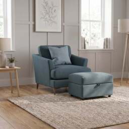Tulip Armchair - Chair Fabric - Pillow Pack 2 / Brushed Chrome - thumbnail 2