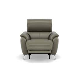 Sol Recliner Armchair - Power Recliner Armchair with Head Tilt Cat 60 - Cat-60/20 Montana Pewter