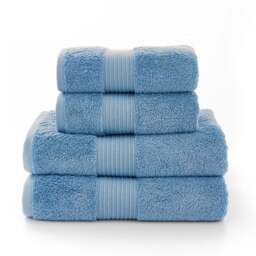 Bliss Light Blue Towel - Bliss Towel Cobalt - Bath - thumbnail 2