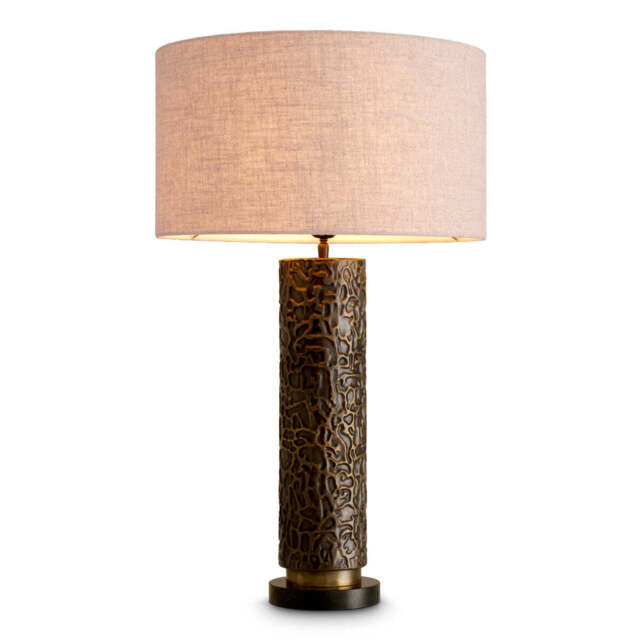 Eichholtz Belvoir Table Lamp Bronze Highlight Finish - Table Lamp Belvoir - image 1